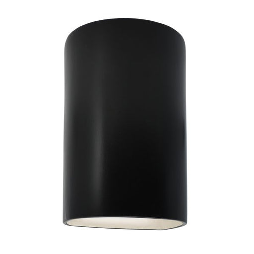 Justice Designs - CER-0940W-CRB - Lantern - Ambiance - Carbon - Matte Black