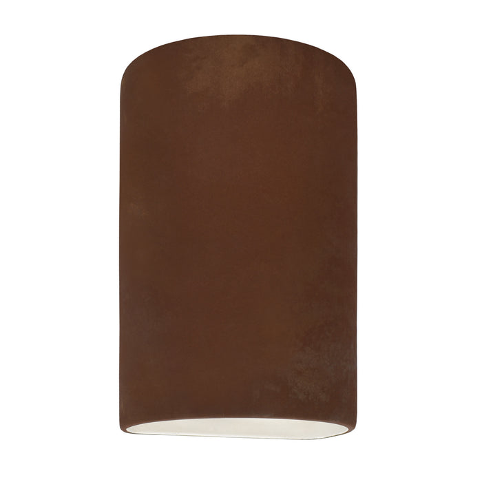 Justice Designs - CER-0940W-RRST - Lantern - Ambiance - Real Rust