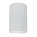 Justice Designs - CER-0940W-WHT - Lantern - Ambiance - Gloss White