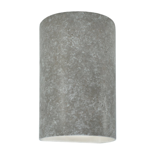 Justice Designs - CER-0945W-TRAM - Lantern - Ambiance - Mocha Travertine