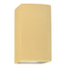 Justice Designs - CER-0950W-MYLW - One Light Outdoor Wall Sconce - Ambiance - Muted Yellow