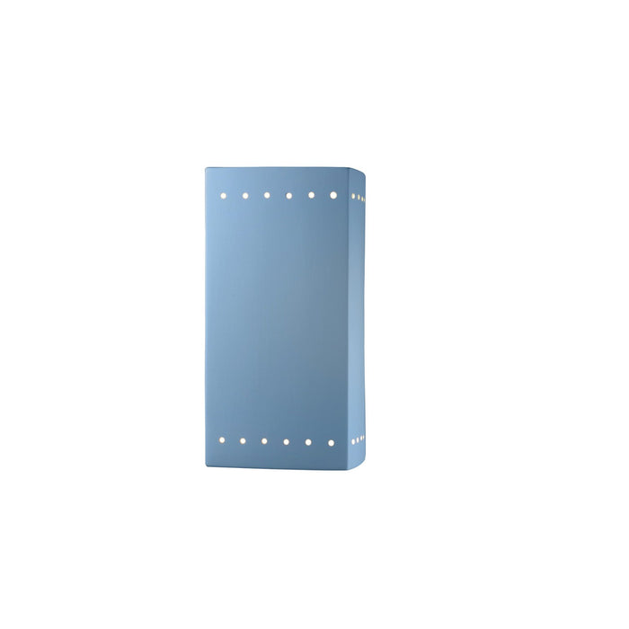 Justice Designs - CER-0965W-SKBL - One Light Outdoor Wall Sconce - Ambiance - Sky Blue