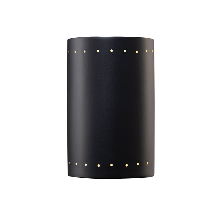 Justice Designs - CER-1295-CRB - Lantern - Ambiance - Carbon - Matte Black