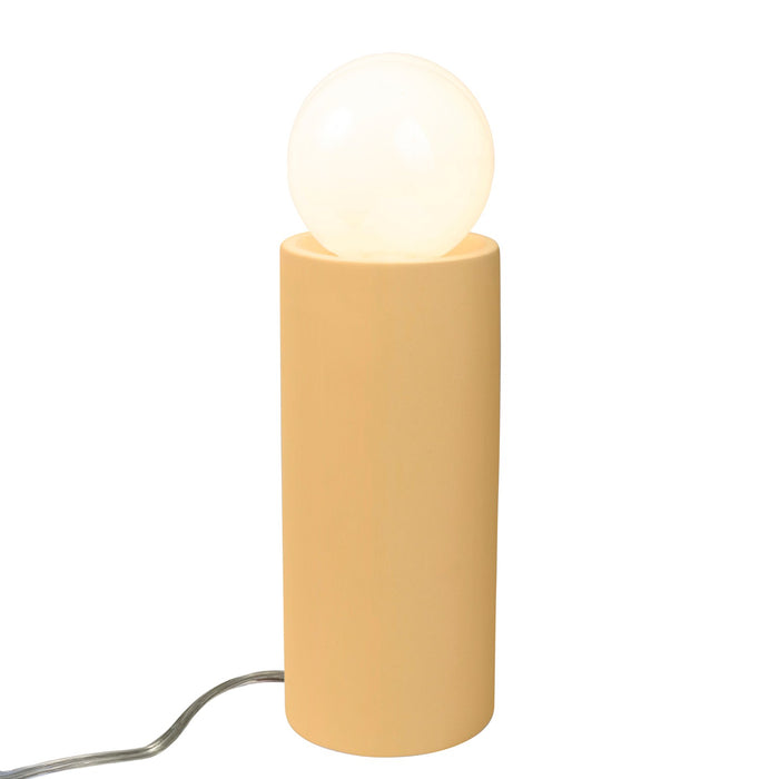 Justice Designs - CER-2465-MYLW - One Light Portable - Portable - Muted Yellow