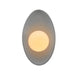 Justice Designs - CER-3045-GRY - LED Wall Sconce - Ambiance - Gloss Grey