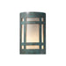 Justice Designs - CER-5485-PATV - Wall Sconce - Ambiance - Verde Patina