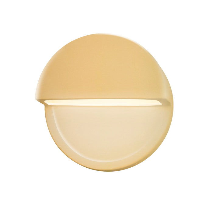 Justice Designs - CER-5610-MYLW - LED Wall Sconce - Ambiance - Muted Yellow