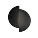 Justice Designs - CER-5675-CRB - LED Wall Sconce - Ambiance - Carbon - Matte Black