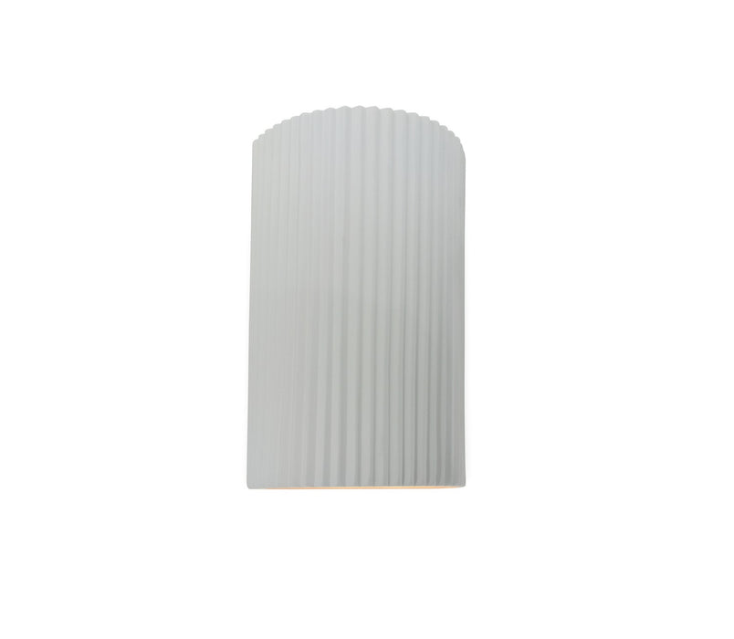 Justice Designs - CER-5740W-WHT - LED Outdoor Wall Sconce - Ambiance - Gloss White