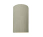 Justice Designs - CER-5745W-CKC - LED Outdoor Wall Sconce - Ambiance - Celadon Green Crackle