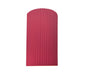 Justice Designs - CER-5745W-CRSE - LED Outdoor Wall Sconce - Ambiance - Cerise