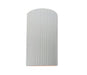 Justice Designs - CER-5745-WHT - Two Light Wall Sconce - Ambiance - Gloss White