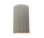 Justice Designs - CER-5745W-MAT - LED Outdoor Wall Sconce - Ambiance - Matte White