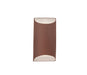 Justice Designs - CER-5750-CLAY - One Light Wall Sconce - Ambiance - Canyon Clay