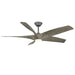 Modern Forms Fans - FR-W2401-62L-GH/WW - 62 Inch Ceiling Fan - Zephyr 5 - Graphite/Weathered Wood
