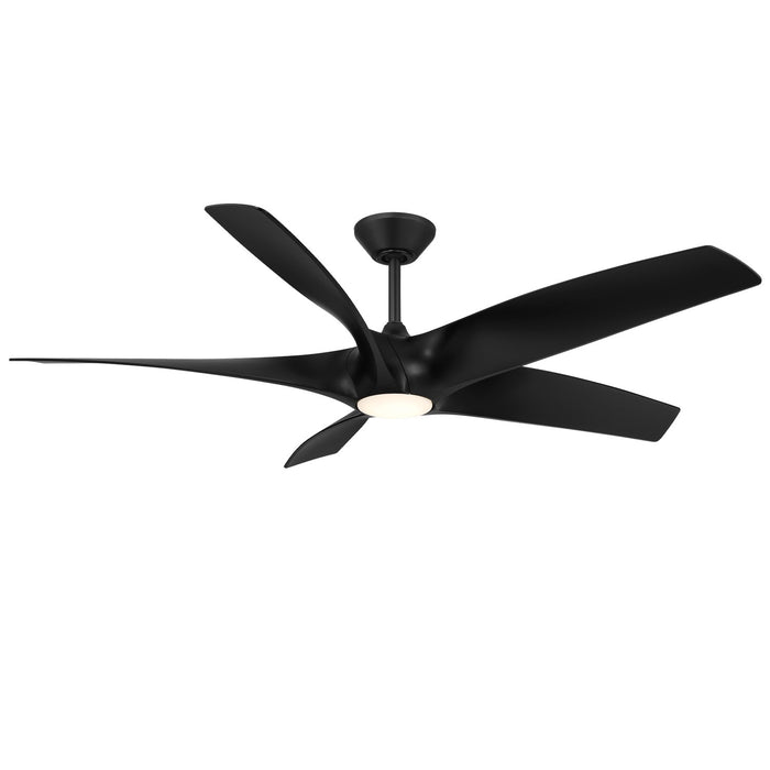Modern Forms Fans - FR-W2401-62L-MB - 62 Inch Ceiling Fan - Zephyr 5 - Matte Black