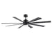 Modern Forms Fans - FR-W2403-65L-MB - 65 Inch Ceiling Fan - Size Matters - Matte Black