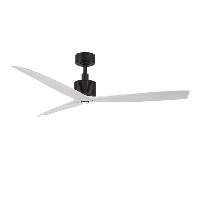 Modern Forms Fans - FR-W2404-60L-MB/MW - 60 Inch Ceiling Fan - Spinster - Matte Black/Matte White