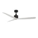 Modern Forms Fans - FR-W2404-60L-MB/MW - 60 Inch Ceiling Fan - Spinster - Matte Black/Matte White