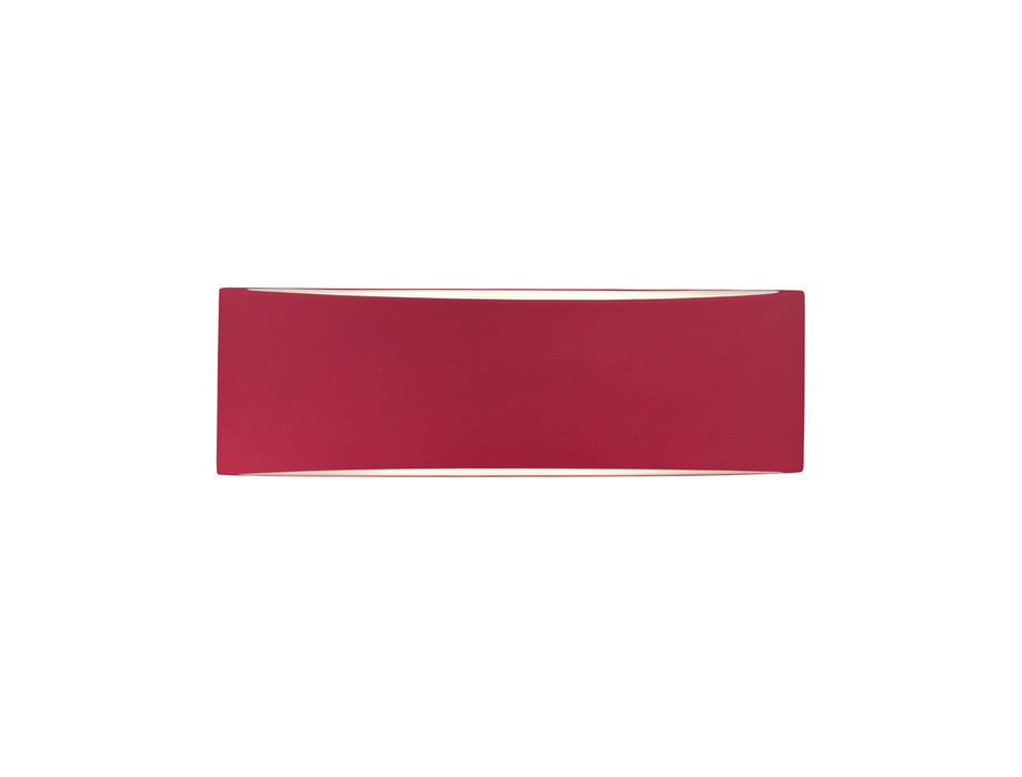 Justice Designs - CER-5767-CRSE - Two Light Wall Sconce - Ambiance - Cerise