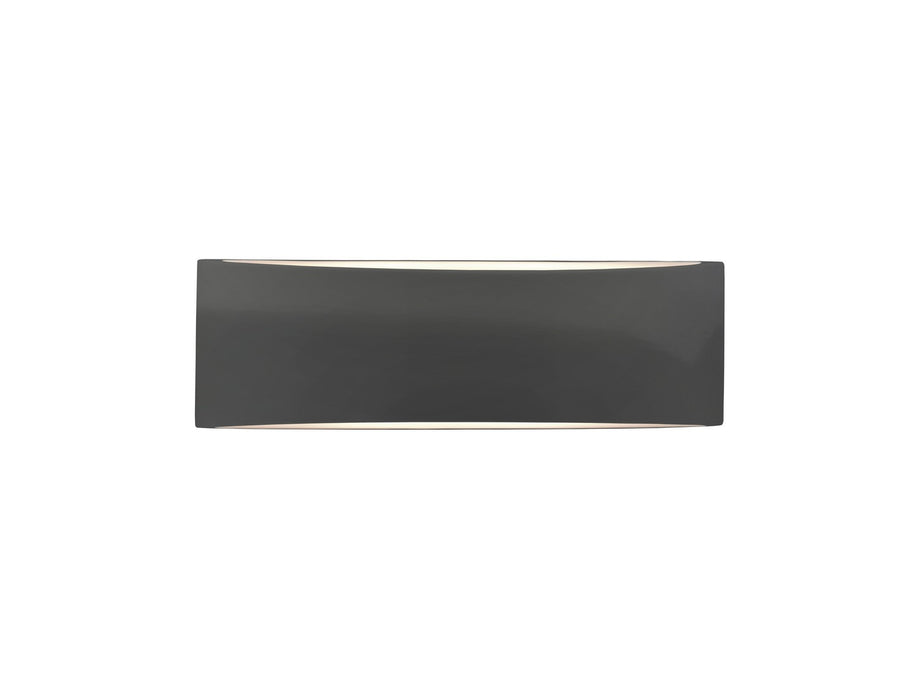 Justice Designs - CER-5767-GRY - Two Light Wall Sconce - Ambiance - Gloss Grey