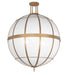 Meyda Tiffany - 236665 - LED Pendant - Atlas - Gold Metallic