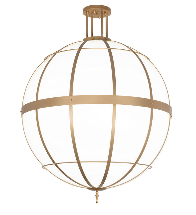 Meyda Tiffany - 236665 - LED Pendant - Atlas - Gold Metallic