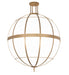 Meyda Tiffany - 236665 - LED Pendant - Atlas - Gold Metallic