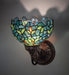 Meyda Tiffany - 245427 - One Light Wall Sconce - Nightfall Wisteria