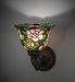 Meyda Tiffany - 245429 - One Light Wall Sconce - Begonia - Mahogany Bronze