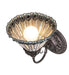 Meyda Tiffany - 245430 - One Light Wall Sconce - Tiffany Jeweled Peacock - Mahogany Bronze