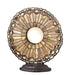 Meyda Tiffany - 245430 - One Light Wall Sconce - Tiffany Jeweled Peacock - Mahogany Bronze