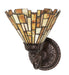 Meyda Tiffany - 245431 - One Light Wall Sconce - Delta - Mahogany Bronze