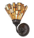 Meyda Tiffany - 245431 - One Light Wall Sconce - Delta - Mahogany Bronze