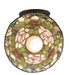 Meyda Tiffany - 245441 - One Light Wall Sconce - Tiffany Rosebush - Mahogany Bronze