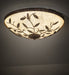 Meyda Tiffany - 270775 - Three Light Flushmount - Branches - Antiquity