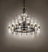 Meyda Tiffany - 271433 - LED Chandelier - Kahler - Black Satin Wrought Iron