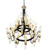 Meyda Tiffany - 271433 - LED Chandelier - Kahler - Black Satin Wrought Iron