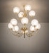 Meyda Tiffany - 271796 - 12 Light Chandelier - Revival - Polished Brass