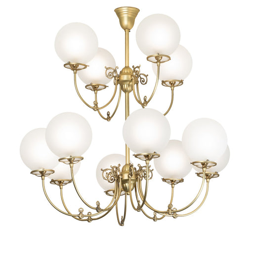 Meyda Tiffany - 271796 - 12 Light Chandelier - Revival - Polished Brass