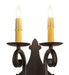 Meyda Tiffany - 272227 - Two light Wall Sconce - Angelique - Oil Rubbed Bronze