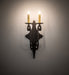 Meyda Tiffany - 272227 - Two light Wall Sconce - Angelique - Oil Rubbed Bronze