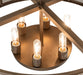 Meyda Tiffany - 272795 - Six Light Flushmount - Cilindro - Tyler Bronze