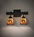 Meyda Tiffany - 273487 - Two light Wall Sconce - Pinecone