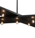 Meyda Tiffany - 273725 - 17 Light Pendant - Caldero - Solar Black