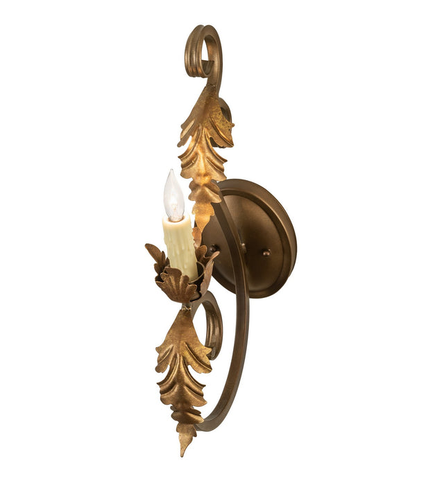 Meyda Tiffany - 273864 - One Light Wall Sconce - Josephine - Black Hills Gold/Aztec Gold