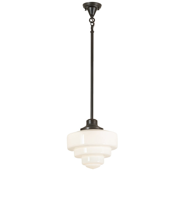 Meyda Tiffany - 273877 - One Light Pendant - Revival - Craftsman Brown