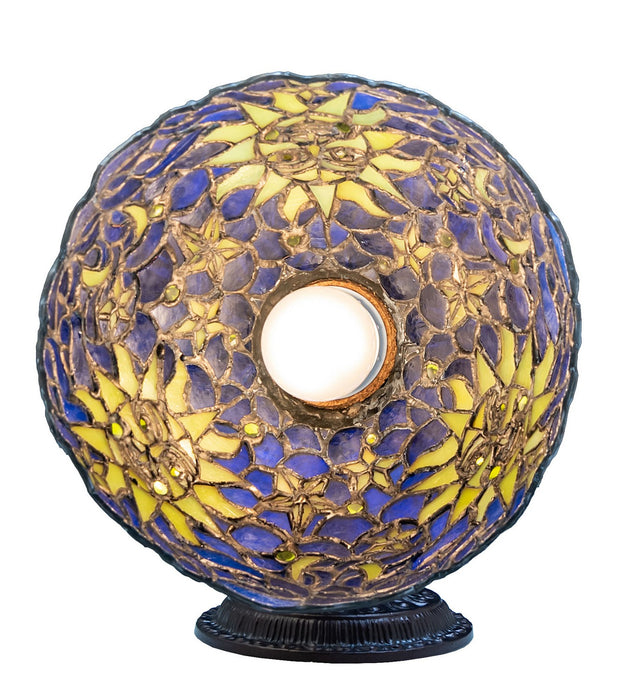 Meyda Tiffany - 274140 - One Light Wall Sconce - Sun, Moon & Stars - Mahogany Bronze