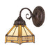 Meyda Tiffany - 274148 - One Light Wall Sconce - Peaches - Mahogany Bronze
