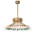 Meyda Tiffany - 274904 - LED Chandelier - Brushed Brass/Goldtastic